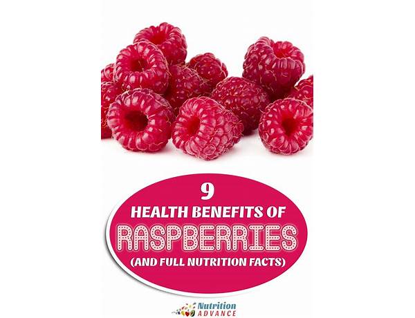 Raspberry fruit spread, raspberry food facts